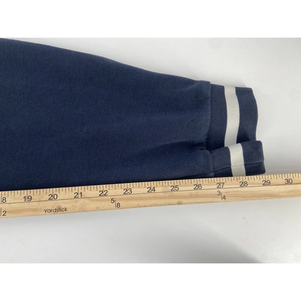 Polo Ralph Lauren Pants Mens Large Blue Logo Jogger Sweatpants Stripe Athletic‎